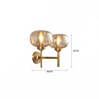 Applique murale LED Huxley - Design moderne à deux bras