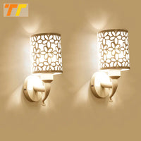 Appliques Murales Intérieures Style Minimaliste, Lot de 2 Luminaires Créatifs