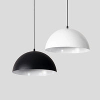 Suspension nordique demi-cercle pour bar et restaurant - Style minimaliste nordique