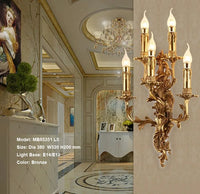 Applique murale de luxe Vintage - Éclairage sophistiqué pour hôtel, villa ou chambre