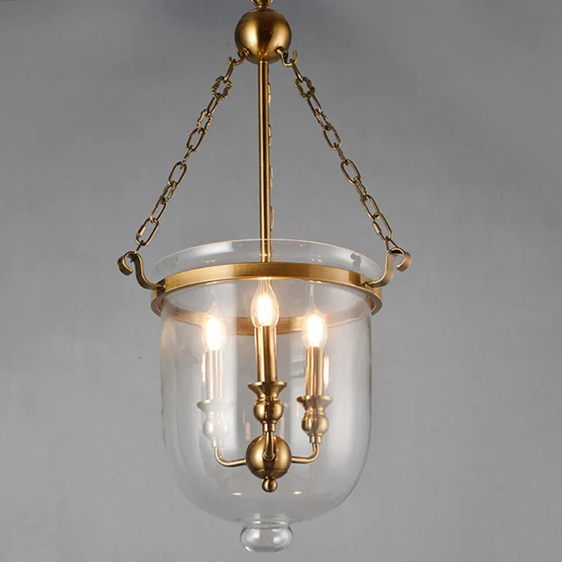 Lustre Loft Bar en verre - Style américain
