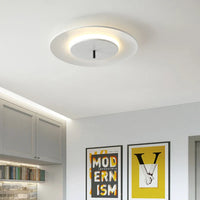 Plafonnier LED Premium à Disque Unique avec Système de Suspension
