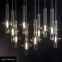 Suspensions contemporaines en verre de luxe nordique