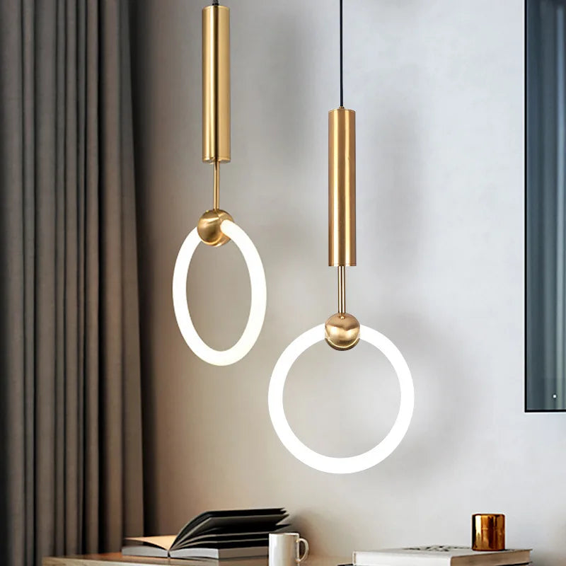 Suspension lampe Nordique Créatif LED 360° - Lumière Art Luxe