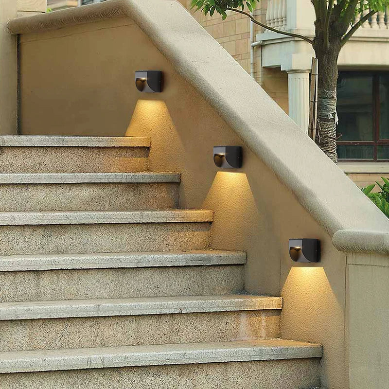 Applique Murale Extérieure Étanche Double Tête Éclairage Créatif - LuxTech