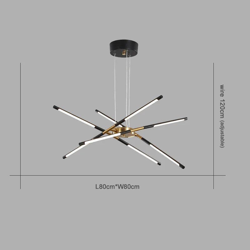Lustre nordique design pour salle à manger