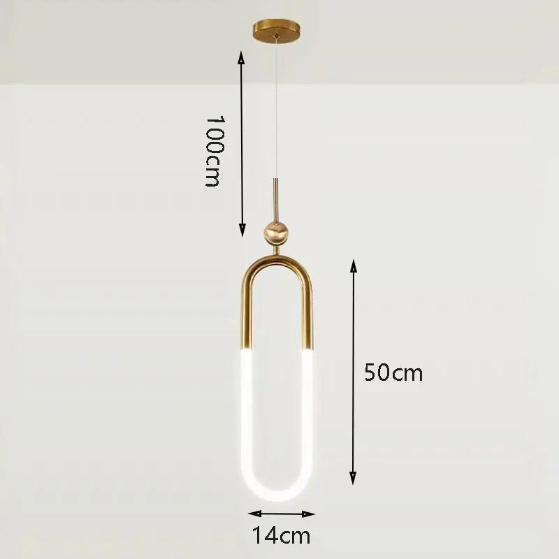 Suspension lampe Nordique Créatif LED 360° - Lumière Art Luxe