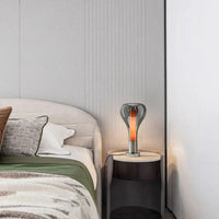 Lampe de table en verre nordique minimaliste