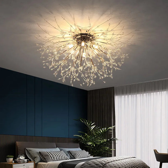 Lustre LED Luciole - Design Moderne pour Décoration Intérieure
