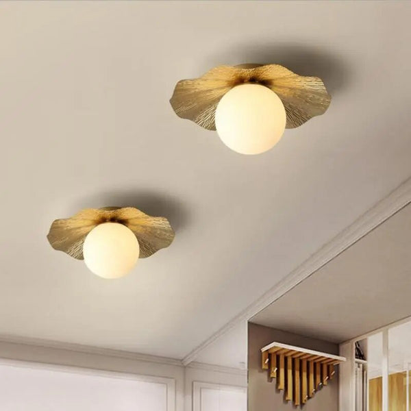 Plafonnier Lotus : Style Nordique Moderne