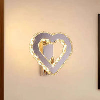 Applique murale en cristal contemporain