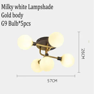 Lustre Gris Fumée Moderne pour Maison Intérieur