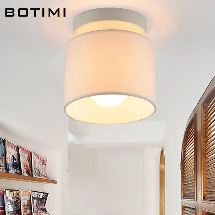 Plafonnier LED Botimi en Tissu