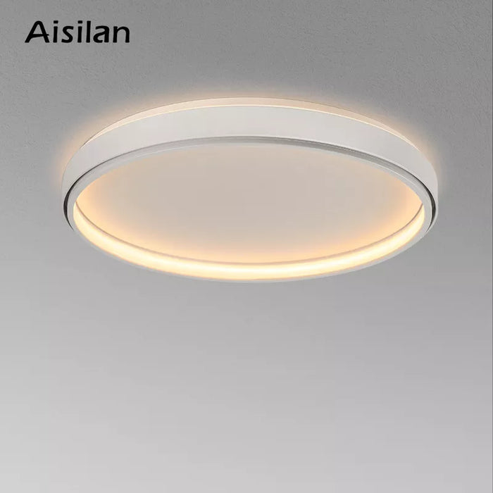 Plafonnier LED Blanc - Modèle Rond