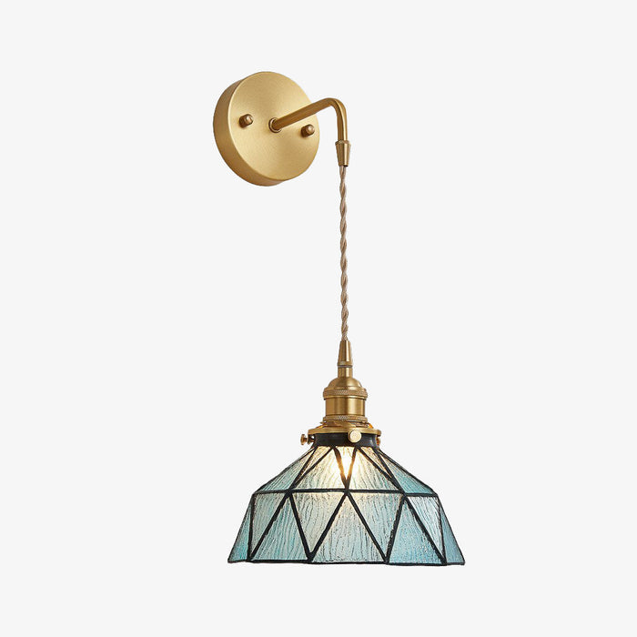 Suspension LED Triangles en Verre Ione
