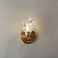 Applique Murale LED Nordique Diamant en Cristal