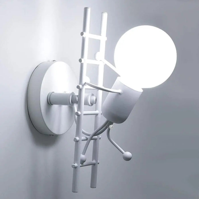 Applique murale design en fer E27