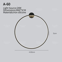 Applique murale minimaliste pour un salon tendance