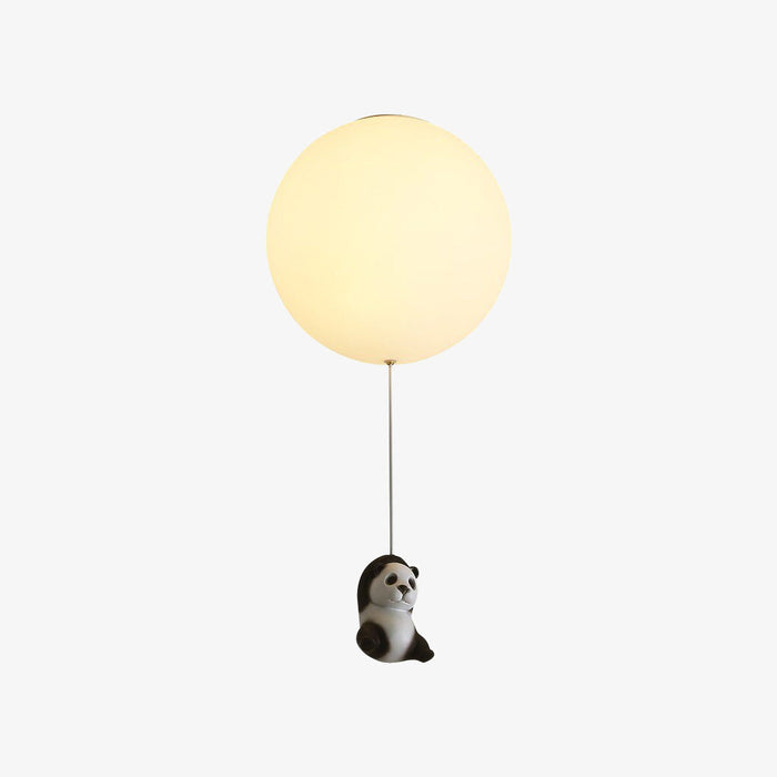 Plafonnier LED Enfant - Ballon et Panda Otto