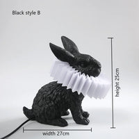 Lampe de table Lapin Lumineux pour Chambre à Coucher