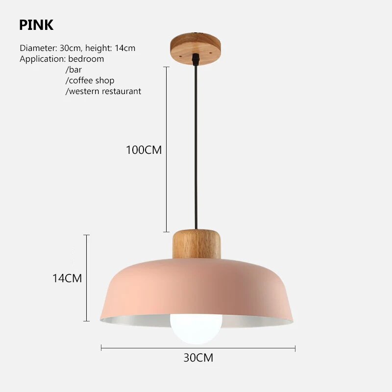 Suspension Nordic Metal Colorful