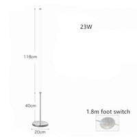 Floory - Lampadaire LED Doré