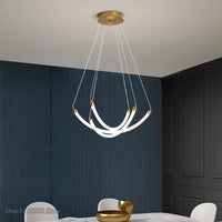 Lustre nordique Art Design LED Décor À La Maison - Collection Exclusive Brilliance