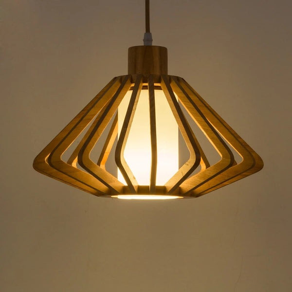 Suspension Alfa - Design bois moderne