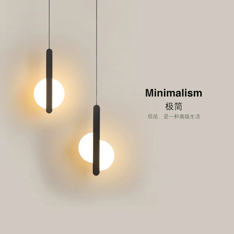 Suspension nordique design minimaliste contemporain