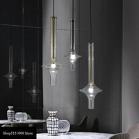 Suspensions contemporaines en verre de luxe nordique