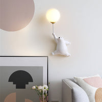 Applique murale enfant Ours Polaire Maverick