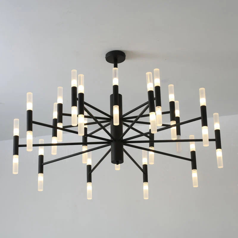 Lustre de luxe suspendu : design moderne et artistique