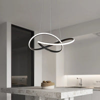 Suspension circulaire au design nordique et minimaliste
