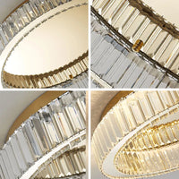 Plafonnier LED Crystal Round