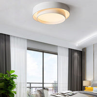 Plafonnier LED Double Abat-jour Arrondi Isaiah