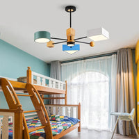 Lustre Bois Nordique Moderne