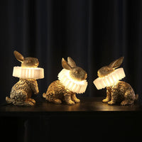 Lampe de table Lapin Lumineux pour Chambre à Coucher