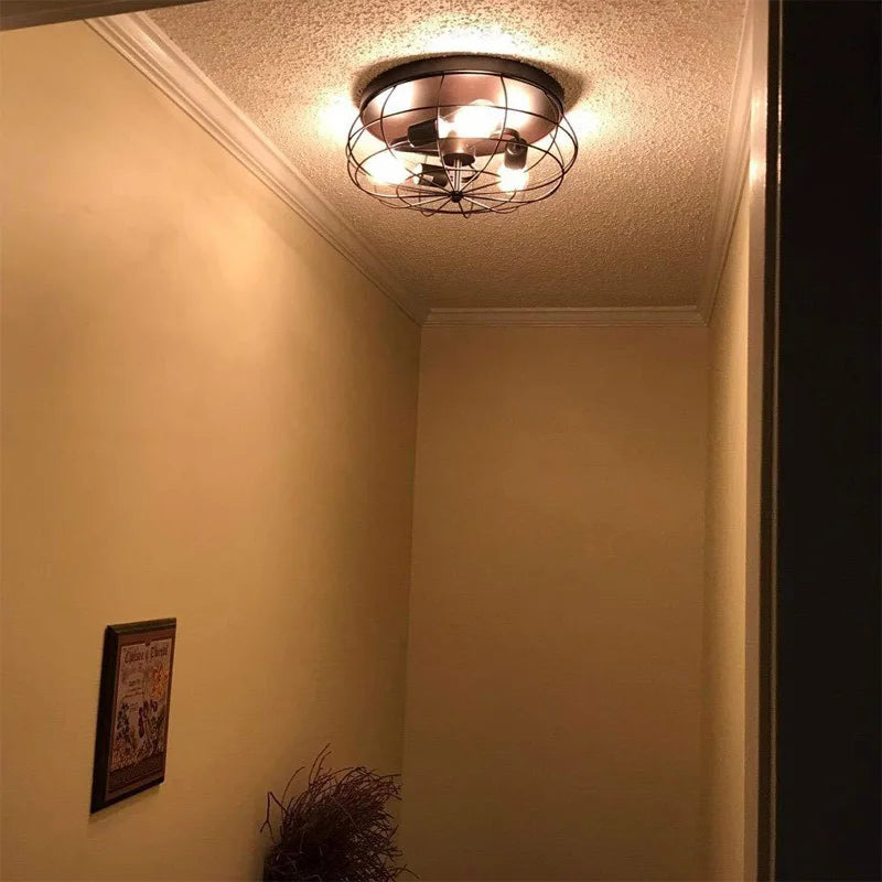 Plafonnier industrielle pour un déco vintage