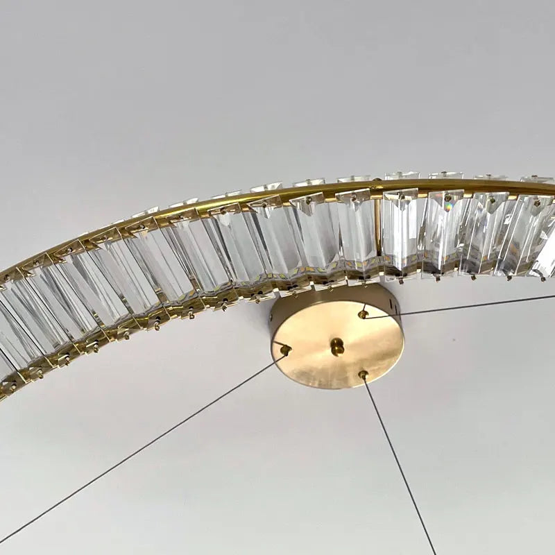 Lustre LED Cristal Luxe Moderne Design