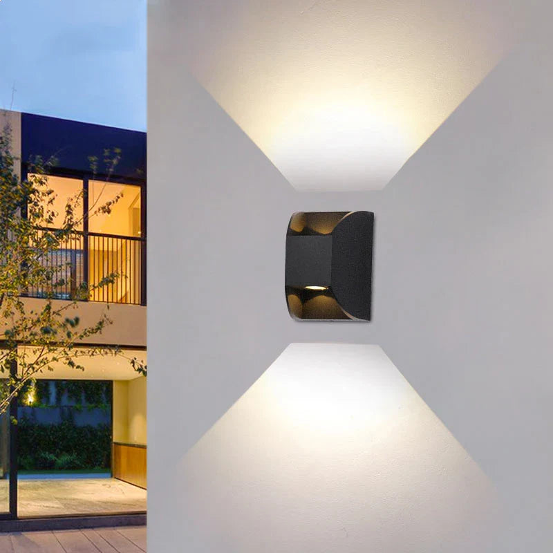 Applique Murale Extérieure Étanche Double Tête Éclairage Créatif - LuxTech