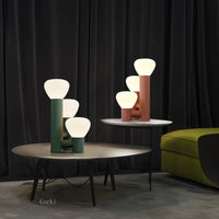 Lampe de Table Nordique Design LED en Fer et Verre