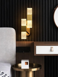 Applique murale luxueuse en cuivre