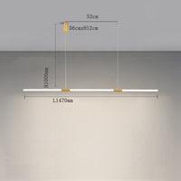 Lustre LED doré Nevy, style minimaliste.