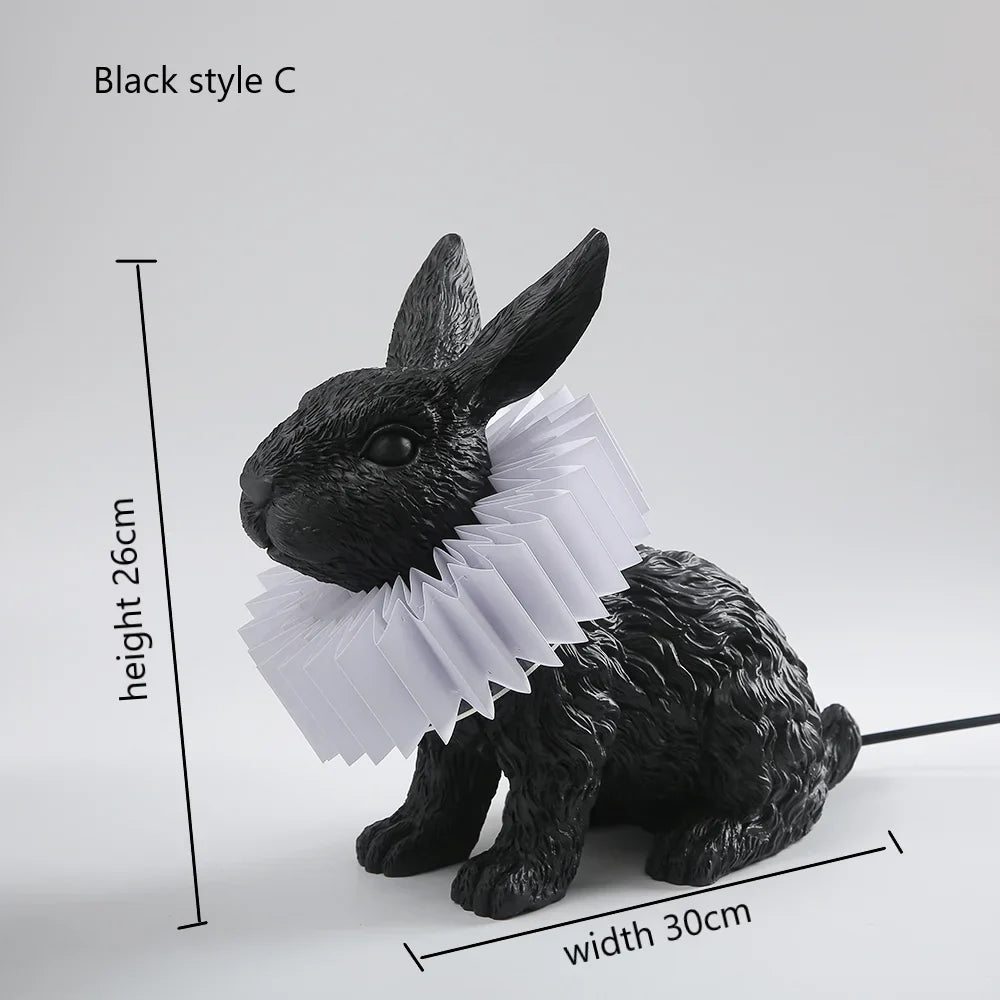 Lampe de table Lapin Lumineux pour Chambre à Coucher