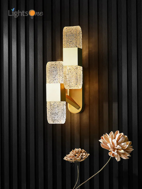 Applique murale luxueuse en cuivre