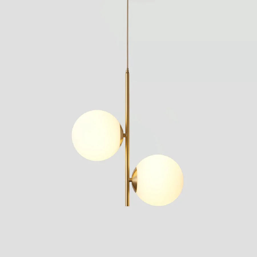 Suspension de luxe Cuivrée pour Restaurant Moderne
