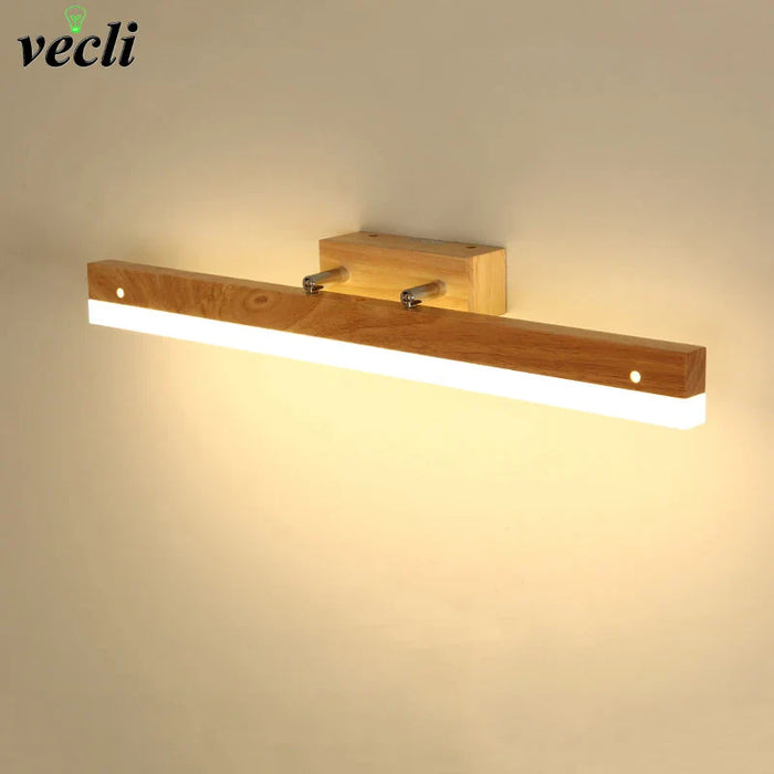 Applique murale LED en bois au design nordique moderne pour intérieur - Collection NordikLight