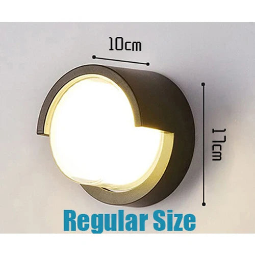 Applique murale extérieure LED XL étanche IP65 avec radar de mouvement