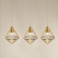 Lustre LED en cristal post-moderne pour une décoration créative.