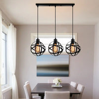 Suspension industrielle nordique moderne minimaliste
